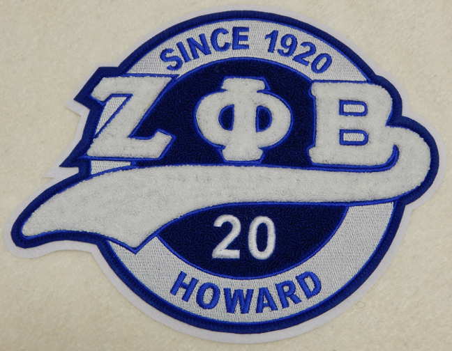 Zeta Chenille Tail Patch